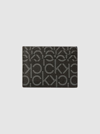 Calvin Klein Táskák & Kiegészítők HU902180 | Calvin Klein Logo Férfi Pénztárca Fekete